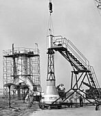 Project Mercury Launch Escape System testing