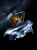 James Webb Space Telescope, illustration