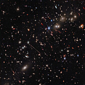 El Gordo galaxy cluster, JWST image