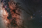 Milky Way and Dark Horse Nebula