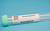 Salivary alcohol test