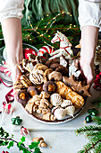 All kinds of Christmas biscuits