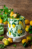 Lemon buttercream cake