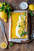 Lemon meringue tart