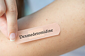 Dexmedetomidine transdermal patch, conceptual image