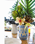 Exotic flower vase