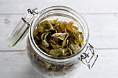 Dried Moroccan mint leaves