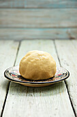 Ball of fresh tart dough