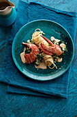 Lobster on spaghettini with beurre blanc of fennel