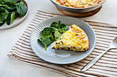 Frittata with spinach