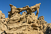 Eroded sandstone formations, Utah, USA