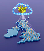 UK data sovereignty, conceptual illustration