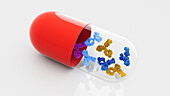 Antibody drugs, conceptual illustration
