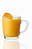 Warm orange tea