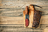 Smoked, air-dried beef