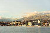 Getreideexportterminal, Vancouver Harbor, North Vancouver, British Columbia, Kanada