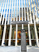 Hauptsitz der News Corp, 1211 Avenue of the Americas, New York City, New York, USA