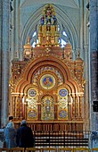 Frankreich, Oise, Beauvais, die zwischen dem 13. und 16. Jahrhundert erbaute Kathedrale Saint Pierre de Beauvais hat den höchsten Chor der Welt (48,5 m), die Astronomische Uhr aus dem 19.