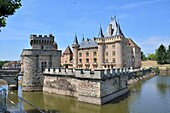 France, Saone et Loire, La Clayette, the castle