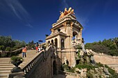 Spanien, Katalonien, Barcelona, & 200b; & 200b;La Ribera, Ciutadella Park, von Josep Fontseré für die Weltausstellung von 1888 gegründeter Park