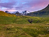 Iceland, Western Region, Grundafjordur, Iceland landscapes