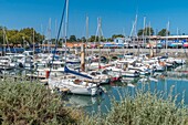Frankreich, Charente Maritime, Insel Oleron, Yachthafen von Boyardville
