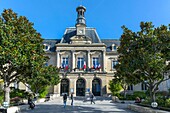 Frankreich, Hauts de Seine, Clichy, Place de la Mairie, Rathaus