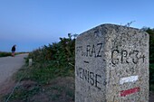 Frankreich, Finistere, Plogoff, eine Endstation des GR34 an der Pointe du Raz
