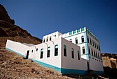 Jemen, Gouvernement Hadhramaut, Wadi Do'an, Sif, Dorf, Haus