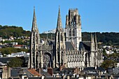Frankreich, Seine Maritime, Rouen, Kirche Saint Ouen (12&#x2013;15. Jahrhundert)