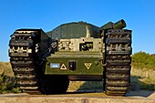 France, Calvados, Courseulles sur Mer, Juno Beach, Canadian tank Avre Churchill