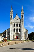 France, Seine-Maritime, Saint-Martin-de-Boscherville, Saint-Georges de Boscherville Abbey of the 12th century