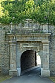 France, Morbihan, Belle-Ile island, le Palais, the Vauban gate of the Palais enclosure