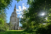 France, Morbihan, Plumeliau, the chapel of Saint-Nicodeme