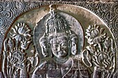 Myanmar (Burma), Region Mandalay, buddhistische Ausgrabungsstätte von Bagan, von der UNESCO zum Weltkulturerbe erklärt, Nan-Hpaya-Tempel (Nanhpaya)