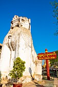 Myanmar (Burma), Mandalay region, Bagan Buddhist Archaeological Site, Nyaung U, Shwezigon Pagoda