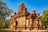Myanmar (Burma), Region Mandalay, buddhistische Ausgrabungsstätte von Bagan, von der UNESCO zum Weltkulturerbe erklärt, Wetkyi In Gubyaukgyi-Tempel