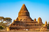 Myanmar (Burma), Region Mandalay, Bagan, von der UNESCO zum Weltkulturerbe erklärt, buddhistische Ausgrabungsstätte