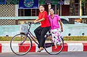 Myanmar (Burma), Mon State, entlang der Straße n ° 8, in Richtung der Rocher d'Or