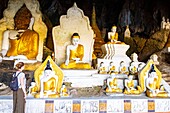 Myanmar (Burma), Karen State, Hpa An, Yathei Pyan Cave or Ya Teak Pyan