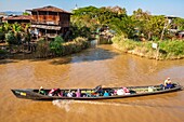 Myanmar (Burma), Shan-Staat, Inle-See, Dorf Zayatkyi