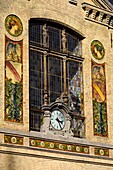 France, Bas Rhin, Strasbourg, Neustadt listed as World Heritage by UNESCO, Rue de l Academie, School of Decorative Arts, 1892, facade