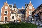 France, Indre et Loire, Loire valley listed as World Heritage by UNESCO, Amboise, Castle Clos Lucé, last home of Leonardo da Vinci