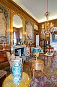 France, Paris, Nissim museum of Camondo, the large office