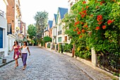 Frankreich, Paris, Stadtteil Montmartre, Villa Leandre