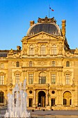 Frankreich, Paris, von der UNESCO zum Weltkulturerbe erklärtes Gebiet, Louvre-Museum, Richelieu-Pavillon