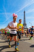 France, Paris, the Marathon