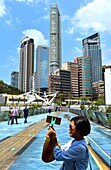 Volksrepublik China (Sonderverwaltungszone), Hongkong, Kowloon, Avenue of the Stars