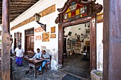 Sri Lanka, Southern province, Galle, Galle Fort or Dutch Fort listed as World Heritage by UNESCO, Historical Mansion Museum, art gallery and museum housed in an 18th century Dutch house