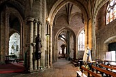 France, Cotes d'Armor, Guingamp, Notre Dame de Bon Secours basilica